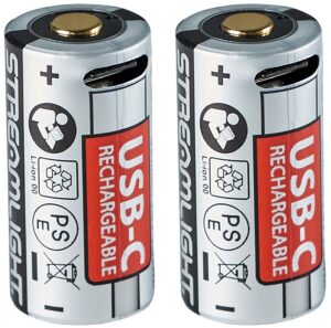 Streamlight 20237 SL-B9 Battery Pack Silver/Black 3.6 Volts (2) Single Pack