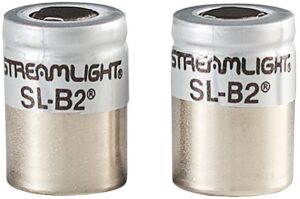Streamlight 22121 SL-B2 Battery Silver 3.2 Volts (2) Single Pack