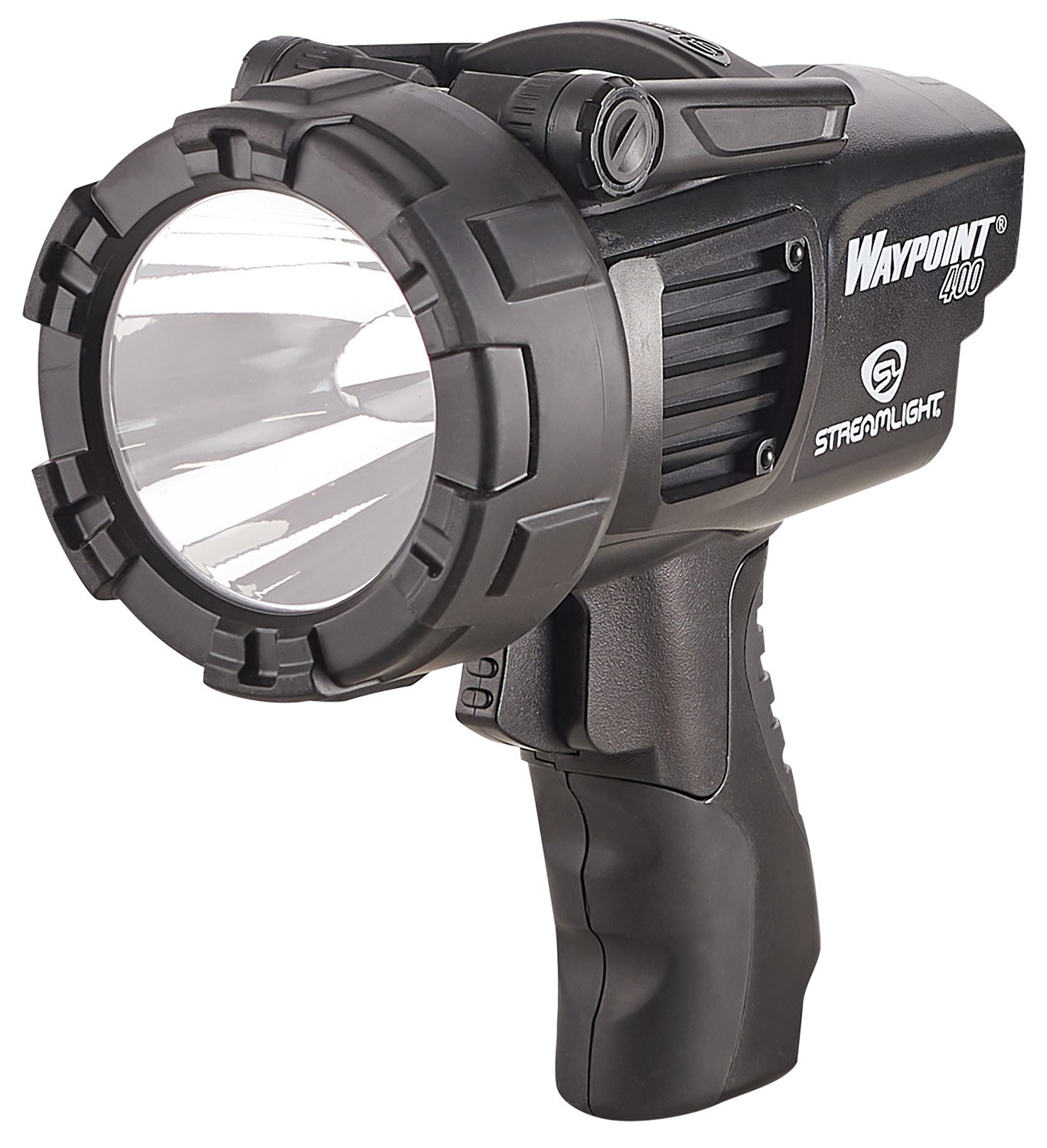 Streamlight 44911 WayPoint 400 38/600/1400 Lumens White LED Black Polycarbonate 1,265 Meters