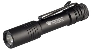 Streamlight 66320 Macrostream USB Everyday Carry Flashlight Black Anodized 50/500 Lumens White LED