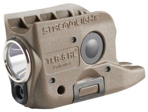 Streamlight 69341 TLR-6 HL Gun Light Flat Dark Earth 300 Lumens White LED/Red Laser Glock 42/43/43X/48