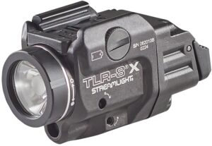 Streamlight 69414 TLR-8 a Gun Light with Red Laser Black Anodized 500 Lumens White LED