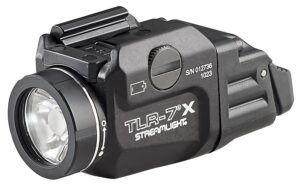 Streamlight TLR-7 X Usb W Key Kit Low/High Paddle Switches SL-B9 Battery Pack/ Usb-C Cord Black