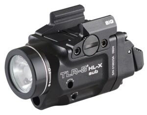 Streamlight TLR-8 Sub HL-X Tactical Light with Red Laser, 1,000 Lumens, for SIG P365/XL