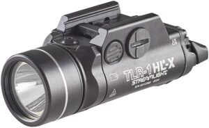 Streamlight TLR-1 Hl-X Inclds Rail Locating Keys and (2)SL-B9 Battery Pks and Usb-C Cord - Black