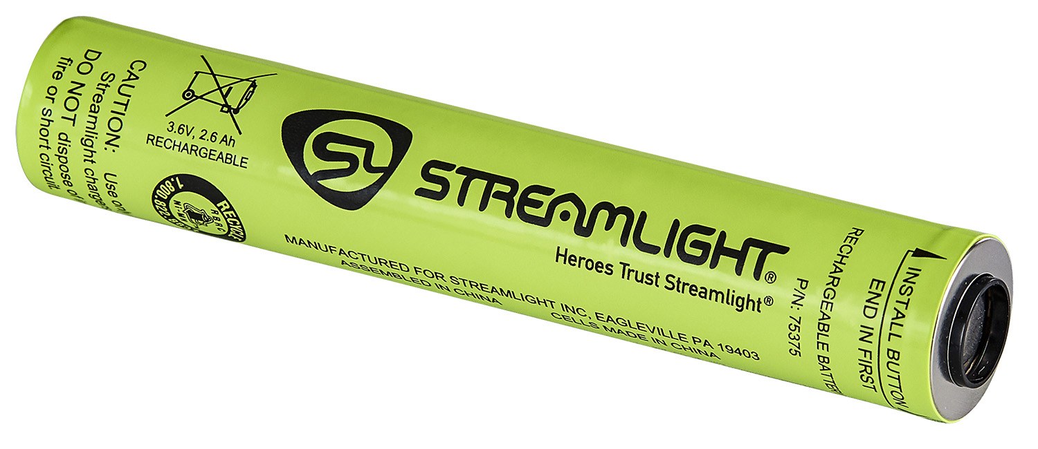 Streamlight 75375 Batter Stick for Stinger Neon Yellow 3.6V Fits Stinger (1) Single Pack