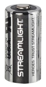 Streamlight 85177 CR123A Lithium Batteries Silver/Black 3 Volts (12) Single Pack