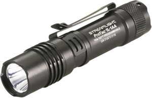 Streamlight 88061 ProTac 1L-1AA Everyday Carry Flashlight Black Anodized 40/150/350 Lumens White C4 LED