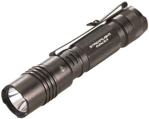 Streamlight Pro Tac 2 X Includes 2 CR123ALITH Batteries & Holster Clam Pachmayr Black