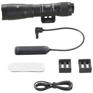 Streamlight 89009 ProTac 2.0 Black Anodized Aluminum, Rifle 250/2000 Lumens White LED, Bulb 266 Meters Beam, Picatinny Rail Mount