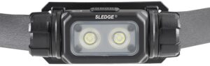 Streamlight Sledge Headlamp - Inclds Elastic & Rubber Strap (1)SL-B26 Batt Pk & Usb Cord-Black