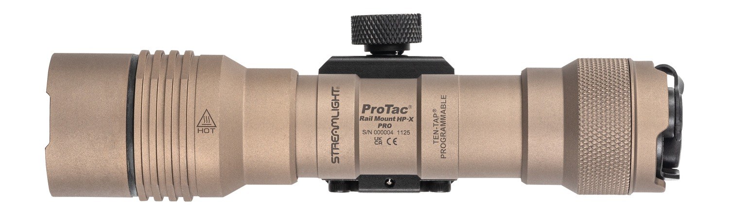 Streamlight Protac Rail Mount Hp-X Pro System Inclds Cap Switchmlok Mount (1)SL-B26 Bat - Desert Tan