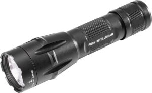 SureFire FURYIBDF Fury Intellibeam Dual Fuel Black Anodized 15-1,500 Lumens White LED