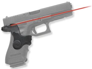 Crimson Trace 0124301 Lasergrips Compatible with Glock Gen3 17/17L/19/22/23/31/32/34/35/37/38,Red Laser Black Polymer