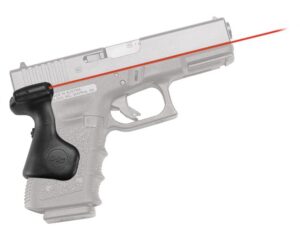 Crimson Trace 0169101 Lasergrips Compatible with Glock Compact Gen5 19/Gen4 19, 23, 32/Gen5 19 Gen 4, Red Laser Black Polymer