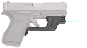 Crimson Trace 0146301 LG-443 Laserguard Compatible with Glock 42/43, Green Laser Black Polymer