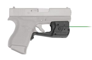 Crimson Trace 0158601 Laserguard Pro Compatible with Glock 42/43/43X/48, Green Laser/White Light