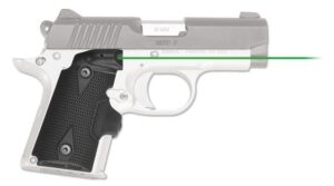 Crimson Trace 0156201 Lasergrips Fits Kimber Micro 9, Green Laser Black Polymer