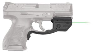 Crimson Trace 0165901 Laserguard H&K VP9/VP9SK/VP40, Green Laser Black Polymer