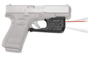 Crimson Trace 0169401 Laserguard Pro Compatible with Glock Full & Compact, Red Laser/White Light