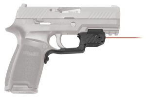 Crimson Trace 0177701 Laserguard Fits Sig P320 (Except Subcompact)/M17/M18, Red Laser Black Polymer