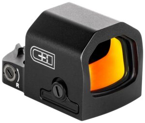 C&H Precision RD-EDC-EN-RD-MR EDC Enclosed Optic, Red Multi-Reticle, 2.5 MOA, Black