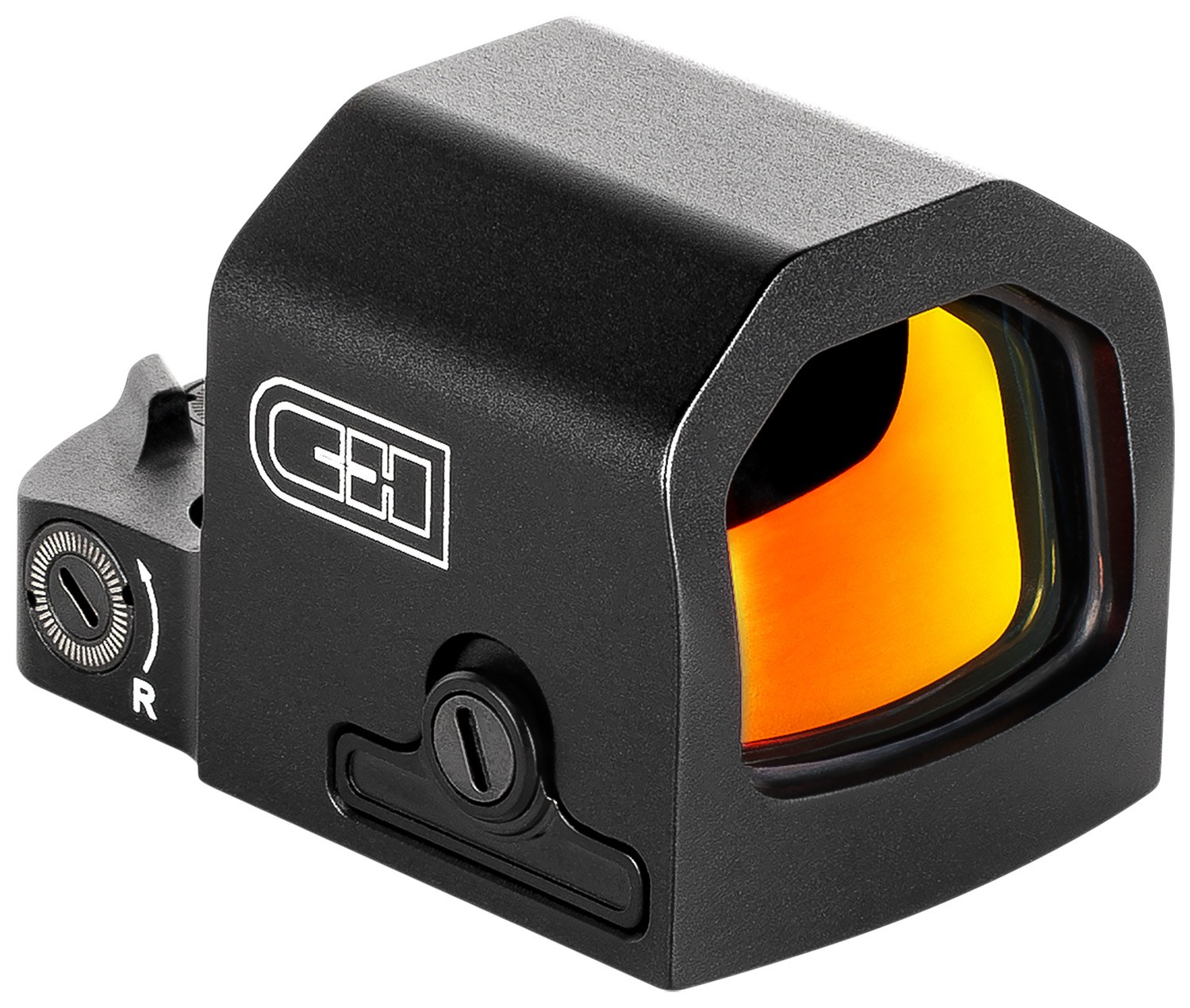 C&h Precision EDC-En Enclosed Optic Red Multi-Reticle Shake Awake