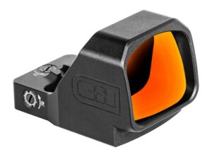 C&H Precision RD-COMP-MAX-RD-MR-BLK COMP Optic, 2 MOA Red Multi-Reticle, Large Window, Black