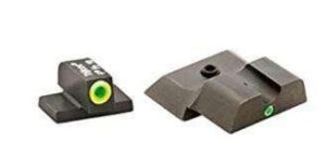 Ameriglo Pro Idot Sights S&w M&p Proglo Green Front Green Single Dot Rear