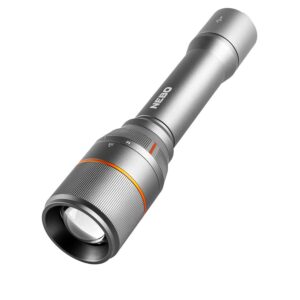 NEBO NEBFLT0021 Davinci 3500 Flashlight Gray 70/700/3500 Lumens White LED