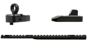 XS Sights ML10085 Marlin Optic Mounts & Ghost Ring Sight Sets Black Anodized Aluminum/Steel Fits Marlin 336 Lever Action