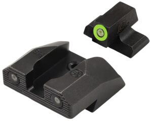 XS Sights SPR202P6G R3D 2.0 Night Sight Set Green Tritium Front/Black Oxide Frame Fits Springfield SA-35