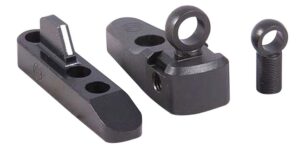 XS Sights ML00135 Marlin Ghost Ring WS Sights Adjustable Black with White Stripe Front Ghost Ring Rear Sight