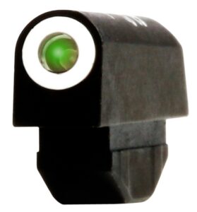 XS Sights RV0001N4 Standard Dot Revolver Front Sight-Smith & Wesson Black | Green Tritium White Outline Front Sight