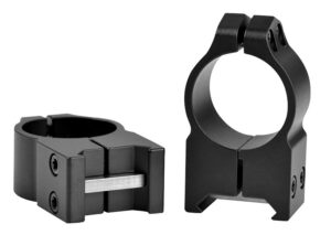 Warne Maxima 202M Steel Vertical Rings, 1 IN High, Matte