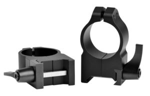 Warne Maxima Vertical Quick Detach Scope Rings, 1 Inch High
