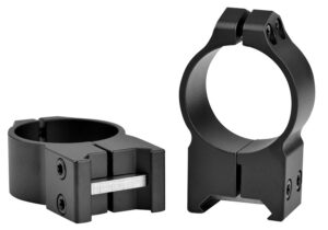 Warne Maxima Vertical Scope Rings, 30MM High, Matte Black
