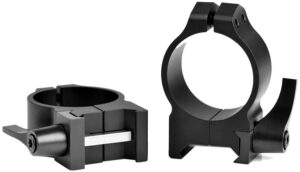 Warne 214LM Maxima Quick Detach Scope Rings, 30MM Medium