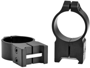 Warne Maxima Fixed Scope Rings 30MM Extra High, Matte Black