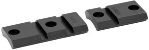Warne M912912M Maxima Maxima Weaver Matte Black Steel Fits Pierce Actions (8-40 Screws)/Browning a-Bolt 3/Savage 10/110 Rifle Long Action
