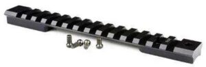 Warne 7667M Mountain Tech Tactical Rail for Savage Long Action, Round Receiver, Black