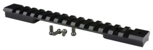 Warne 7671M Mountain Tech Tactical Rail Black Anodized Aluminum HS Precision/Bergara Premier/Remington 700 Short Action, 0 MOA