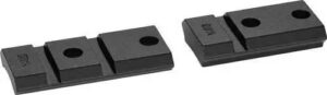 Warne Vapor Aluminum Base Set Browning AB3 & Savage Round Receiver 8-40