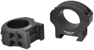 Warne HyperLite Scope Rings 8500M, 1 Inch, Low, Matte Black