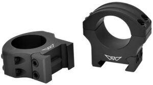 Warne HyperLite Rings 8501M 1 Inch Medium Matte Black