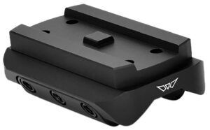 Warne 6111M Mini Red Dot Mount for Shotgun Rib, Black Anodized Aluminum