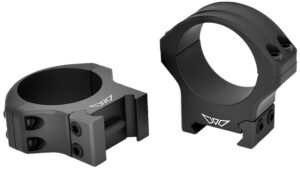 Warne Maxima Horizontal Rings 521M, 34mm Medium, Matte Black, Picatinny/Weaver