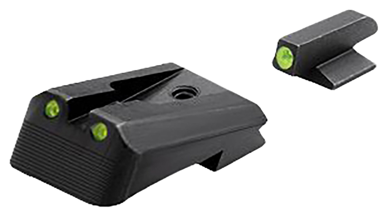Kimber Manufacturing,inc ML11219 1911 Tactical Wedge Fixed Night Sight Set Green/Tritium Black Outline Front Sight-Green/Tritium Black Outline Rear