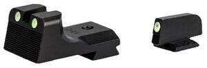 Kimber Manufacturing,inc ML11230 1911 Ledged Night Sight Set Green/Tritium Black Outline Front Sight-Green/Tritium Black Outline Rear Sight