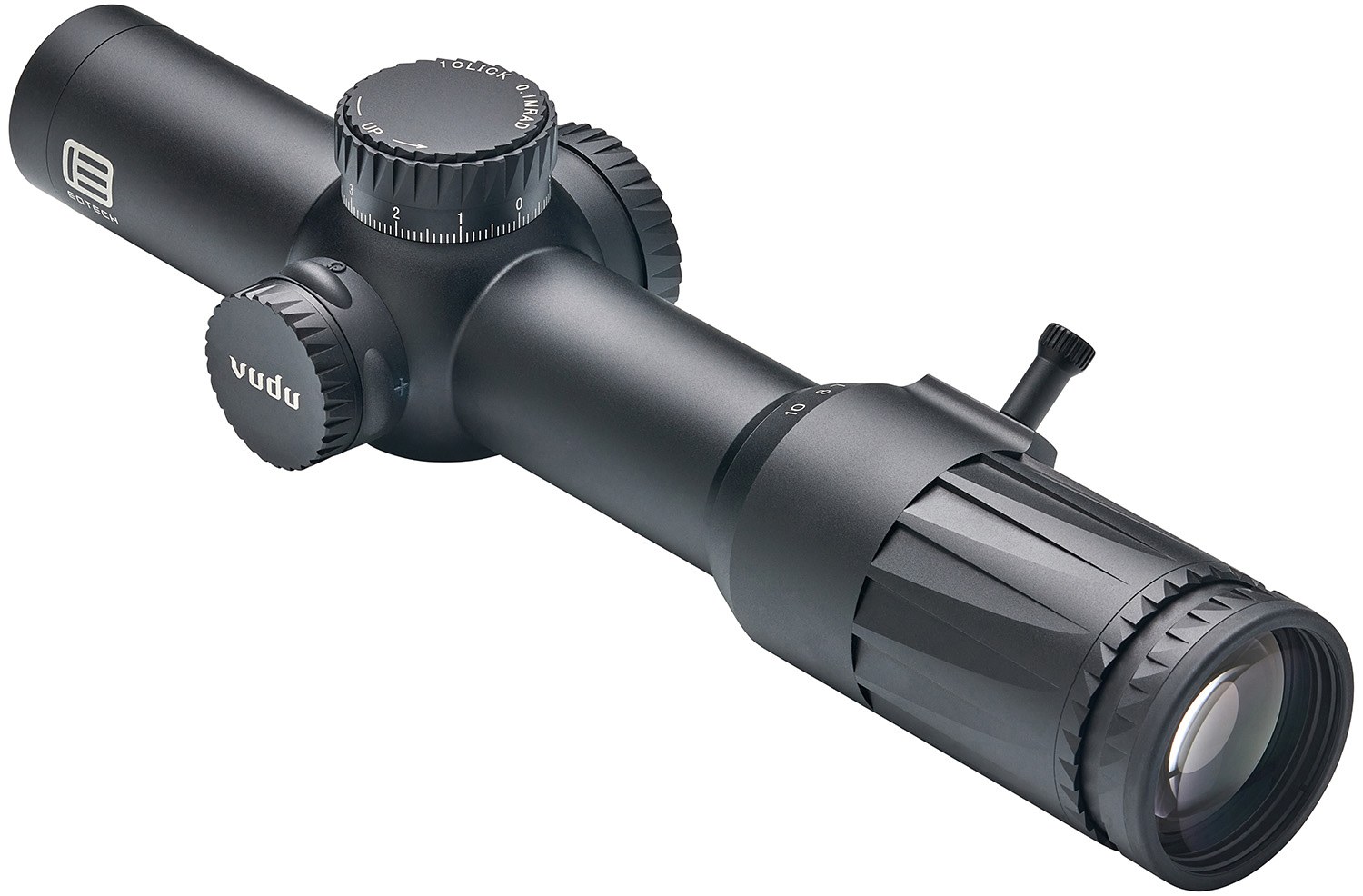 EOTech Vudu 1-10x28mm FFP Rifle Scope, SR5 Reticle, MRAD, Black
